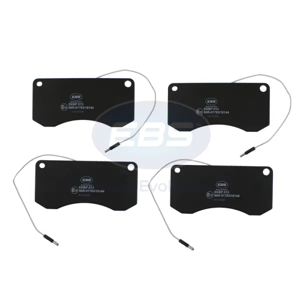 Колодки тормозные EBS EKBP.013 Mercedes-Benz, 6 ручьёв, ширина 20 мм