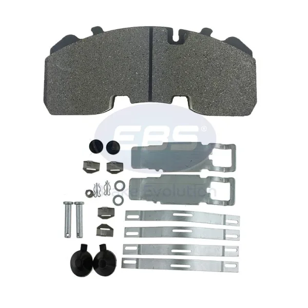 Колодки тормозные дисковые EBS EKBP.165 BPW, суппорт Knorr-Bremse SB6, 210,5×92,7×29,8 мм