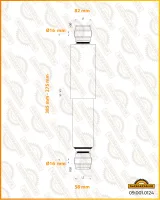 Амортизатор прицепа Schmitz MRH3 / M30 275/385 мм, Sonder 09.001.0124