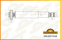 Амортизатор задней подвески DAF XF16 о.н. 1924212 Sonder 09.001.1149
