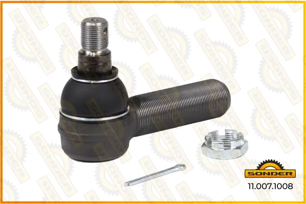 Наконечник рулевой тяги Sonder 11.007.1008 DAF, MAN, Mercedes-Benz, резьба M30×1,5 левая