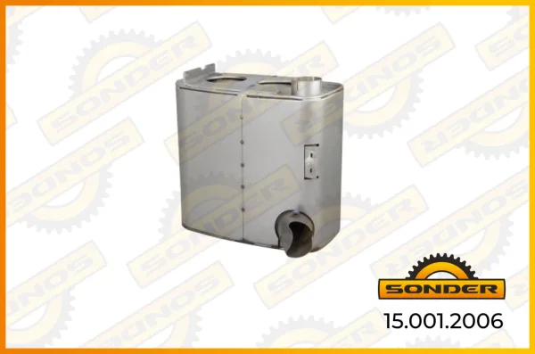 Глушитель основной выхлопной системы MAN TGA, TGS, TGX Sonder 15.001.2006