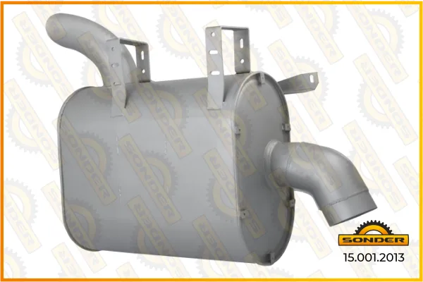 Глушитель основной Sonder 15.001.2013 для Renault Magnum и Renault Premium