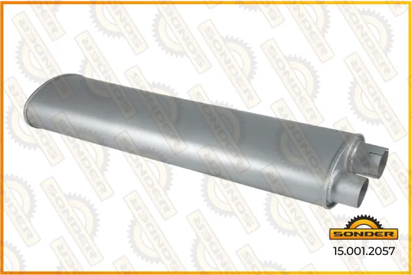 Глушитель основной Sonder 15.001.2057 Mercedes-Benz 817/1117/1317/1517, бочка