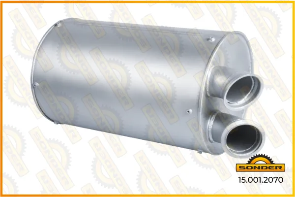 Глушитель выхлопной системы Sonder 15.001.2070 для DAF CF65, F75, F85, LF55