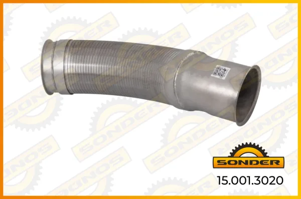 Гофра глушителя Scania Sonder 15.001.3020, наружный диаметр 127 мм