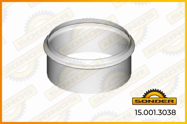 Внутренний алюминиевый фланец Sonder 15.001.3038 d=127 для Volvo