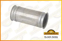 Гофра глушителя Scania 4, P, G, R, T серии, нержавеющая сталь, Sonder 15.001.3055