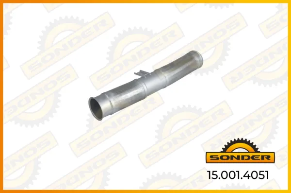 Труба глушителя выпускной системы Scania P, R, T 94/114/124 — Sonder 15.001.4051