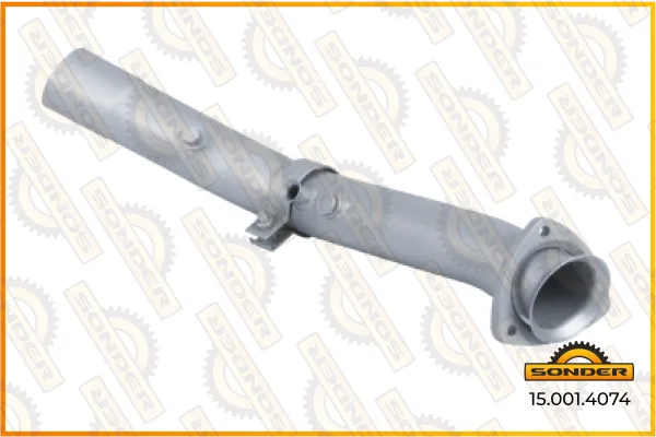 Выпускной трубопровод MAN TGL, TGM Sonder 15.001.4074, оригинал 81.15201.5768