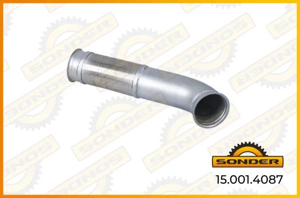 Конечная труба выпускной системы Sonder 15.001.4087 для DAF CF 85, CF75, XF 105