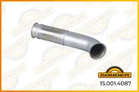 Конечная труба выпускной системы Sonder 15.001.4087 для DAF CF 85, CF75, XF 105