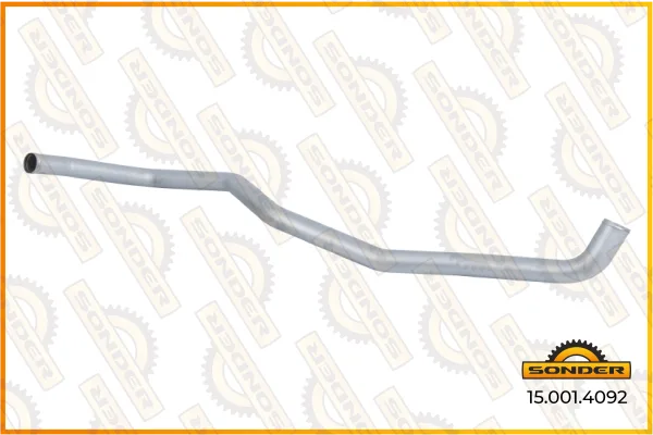 Передняя труба Sonder 15.001.4092 для грузовых автомобилей DAF CF75 и F27