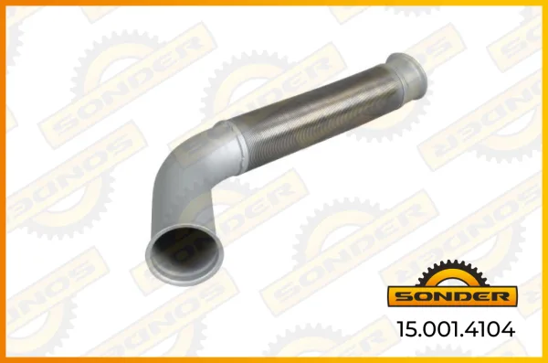 Труба глушителя Sonder 15.001.4104 для DAF CF 85, F85, F95 и XF 95