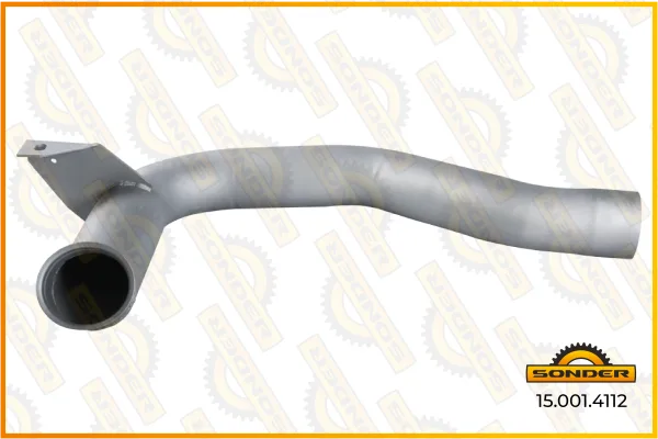 Труба глушителя Sonder 15.001.4112 для DAF CF 85, F85, F95 и XF 95