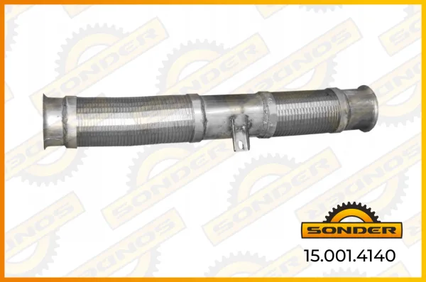 Труба глушителя (гофра) Scania P/R/T 114, 124, CP, CR 14 — Sonder 15.001.4140