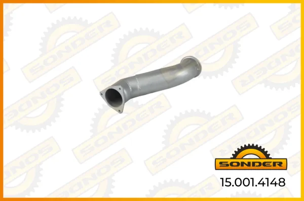 Труба глушителя грузовая Sonder 15.001.4148 для DAF CF 75, CF 85 и F85