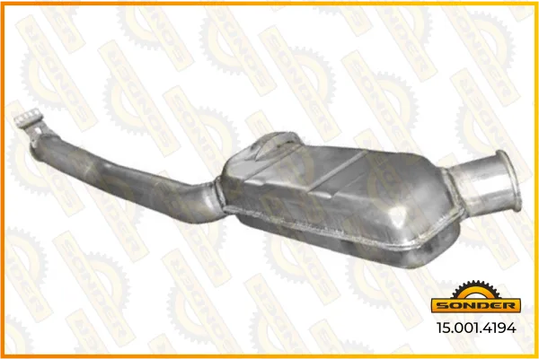 Труба глушителя Scania P 94, R 94 Sonder 15.001.4194, оригинальный номер 1510575