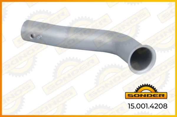 Труба выхлопная MAN TGA TGX TGS TGL TGM Sonder 15.001.4208, двигатели D2066 LF, D2676 LF