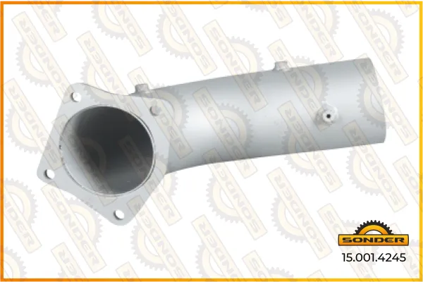 Грузовая труба глушителя Sonder 15.001.4245 для DAF CF65, F85 и F95