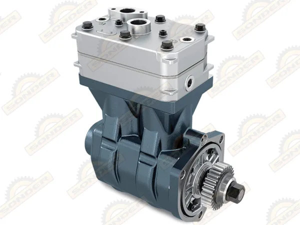 Компрессор воздушный двухцилиндровый Sonder 16.001.0028 Renault Premium, Kerax