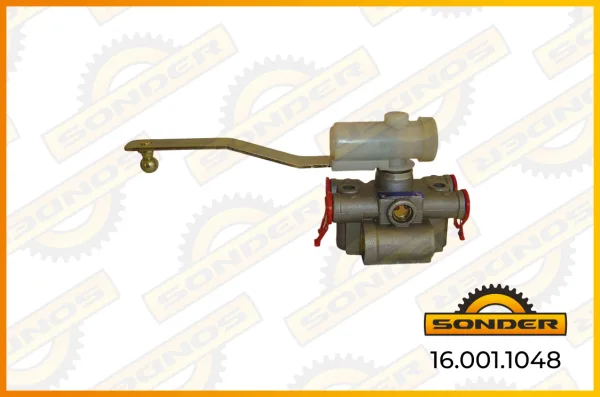 Кран уровня пола автобуса Sonder 16.001.1048 Mercedes-Benz O404-408, Scania N112, M12x1.5