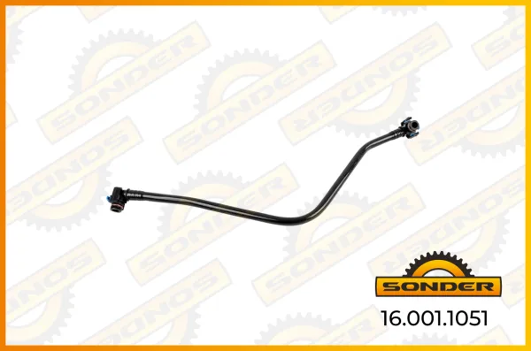 Шланг системы охлаждения компрессора отводной MAN TGA, TGS, TGX двигатель D2066LF