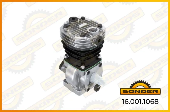 Компрессор воздушный Sonder 16.001.1068 для Mercedes-Benz OM 356 и OM 366