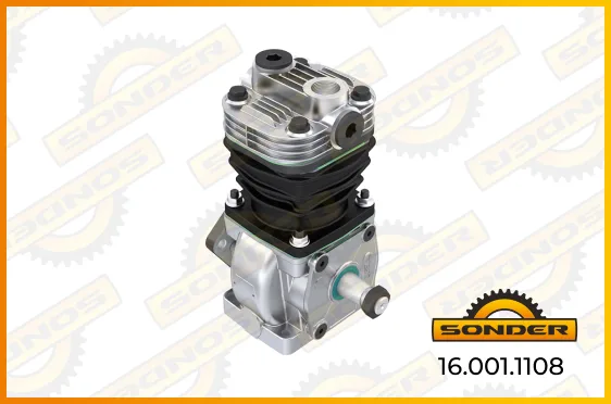Воздушный компрессор Sonder 16.001.1108, 1 цил., для Mercedes-Benz OM 362