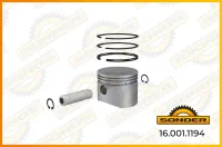 Поршнекомплект компрессора Sonder 16.001.1194 D=80 STD, DAF Iveco Renault Volvo