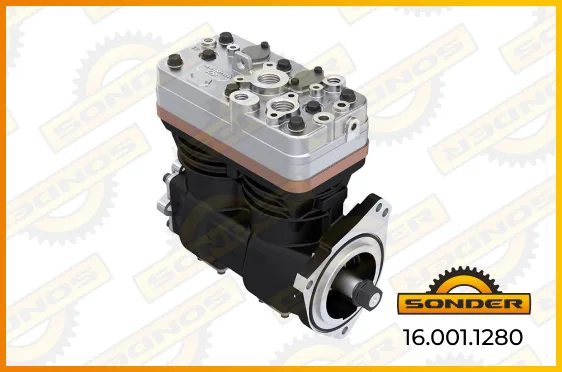 Компрессор воздушный Sonder 16.001.1280 для Volvo, двигатели Deutz и Volvo Penta