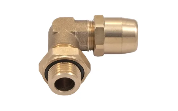 Муфта пневмосистемы угловая EXOVO 01474e, трубка 10 мм, М16×1,5