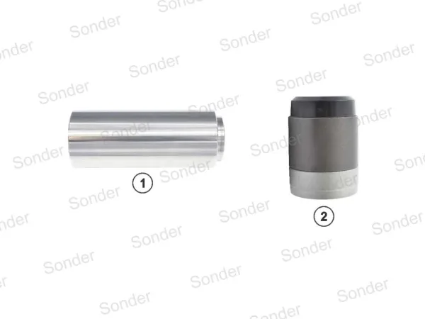 Ремкомплект суппорта Knorr SB6/7 Sonder 16.010.0553: направляющая и втулка 39 мм