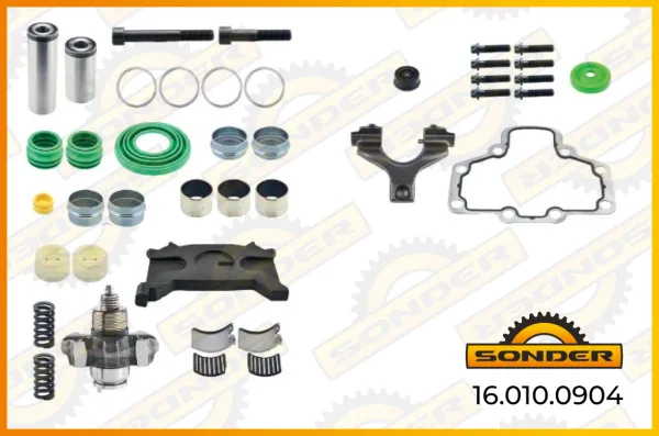 Полный ремкомплект левого суппорта Wabco MAXX 22T Sonder 16.010.0904