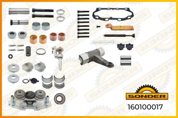 Ремкомплект суппорта Meritor Elsa 195/225 Radial Sonder 160100017, полный комплект