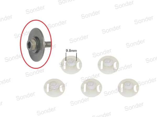 Ремкомплект суппорта Sonder 160100117, пистоны 9,8 мм, 5 шт