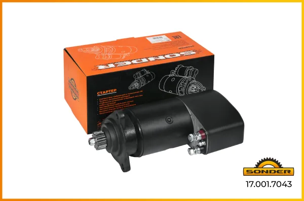 Стартер Sonder Premium 17.001.7043 24 В 5,4 кВт для Renault Trucks и Volvo