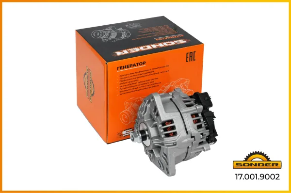 Генератор Sonder Premium 24 В для грузовых MAN и Renault 17.001.9002