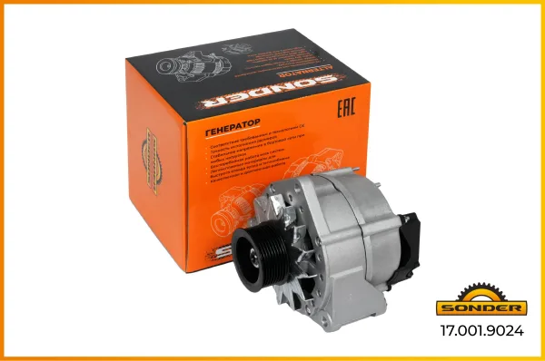 Генератор Sonder 17.001.9024 Premium 24 В 80 А для DAF и Renault