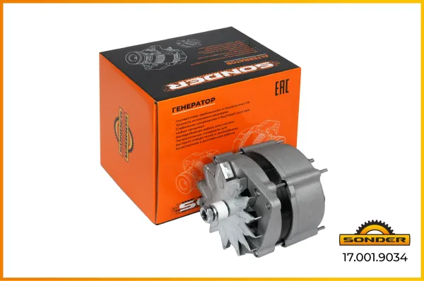Генератор 28 В 55 А Sonder 17.001.9034 Premium для Renault Trucks и Scania