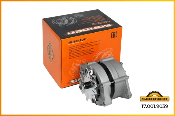 Генератор Sonder 17.001.9039 для Renault и Scania, 28 В, 55,0 А