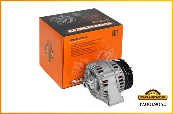Генератор Sonder Premium 14 В, 90 А для грузовых MAN и Renault
