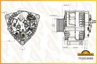 Генератор Premium Sonder 17.001.9065 для HOWO, Renault и SITRAK