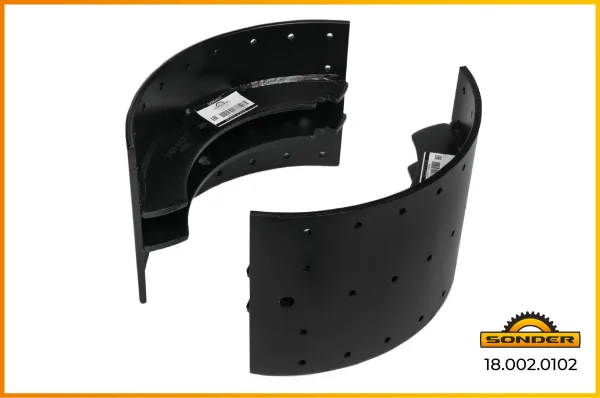 Тормозная колодка Sonder 18.002.0102 без ролика для Volvo 410 × 200 мм