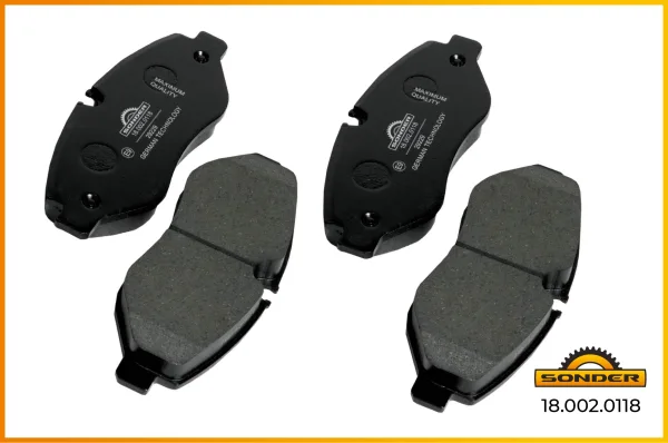 Колодки тормозные дисковые Sonder 18.002.0118 WVA 29229 для грузовиков Iveco
