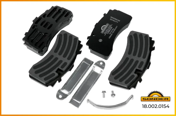 Комплект тормозных колодок Sonder 18.002.0154 для Schmitz MAXX 22T 2.0