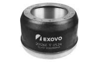Барабан тормозной EXOVO 20126E Renault Magnum, Premium, Kerax — Ø414 мм, накладка 233 мм